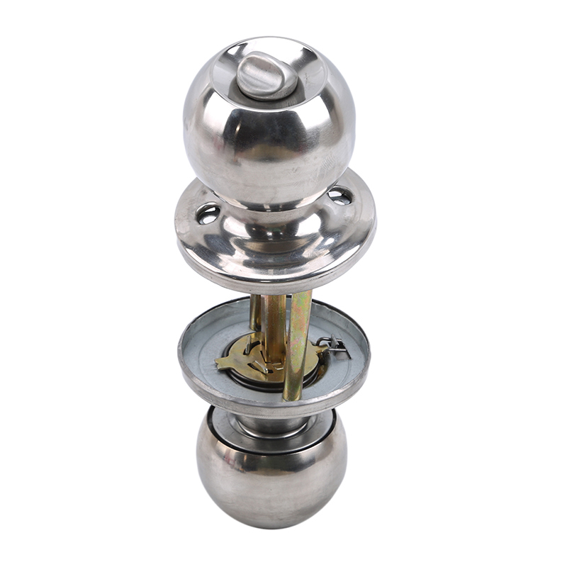 Home Security Ideas - Round Ball Privacy Door Knob Bathroom