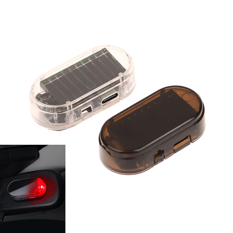 Solar Security Light - 1 Piece LED Flashing Lights Car