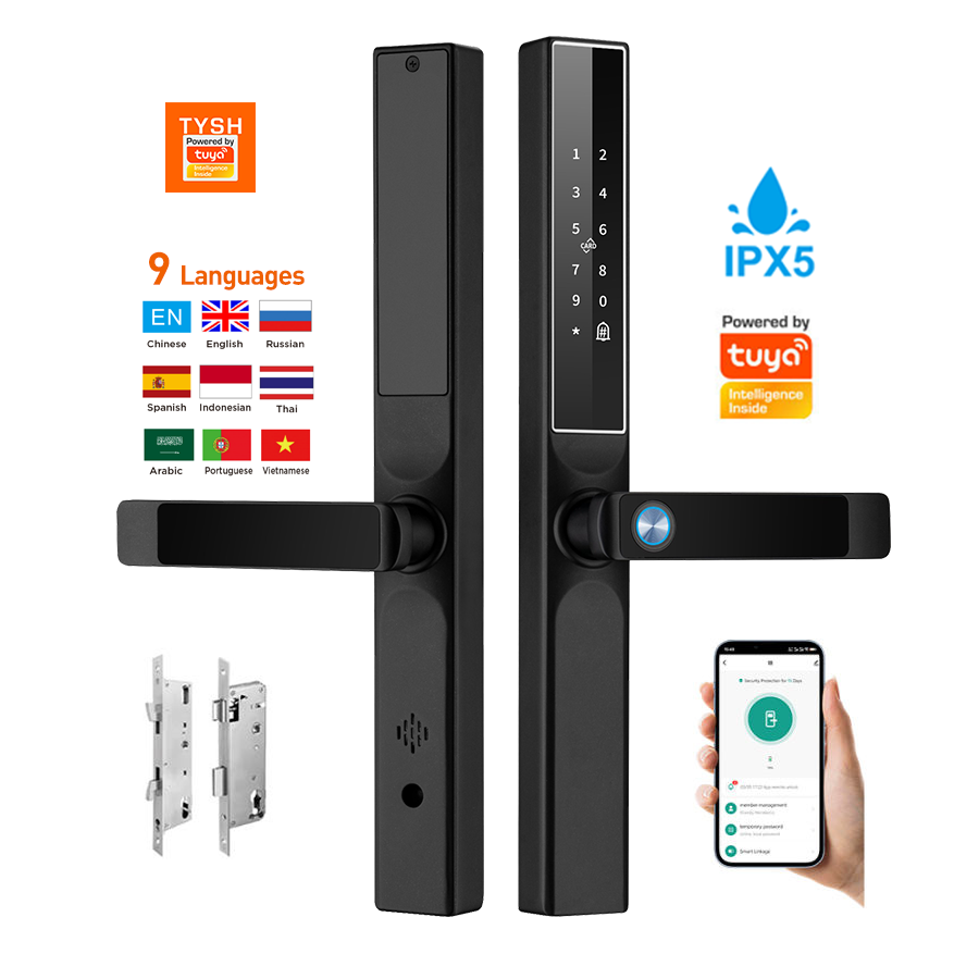 Home Security Ideas - Tuya App Fingerprint Door Lock Code