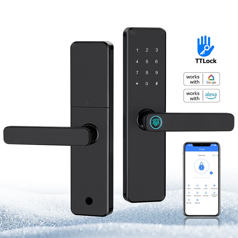 Home Security Battery - TTLock Fingerprint Smart Door Lock Safe