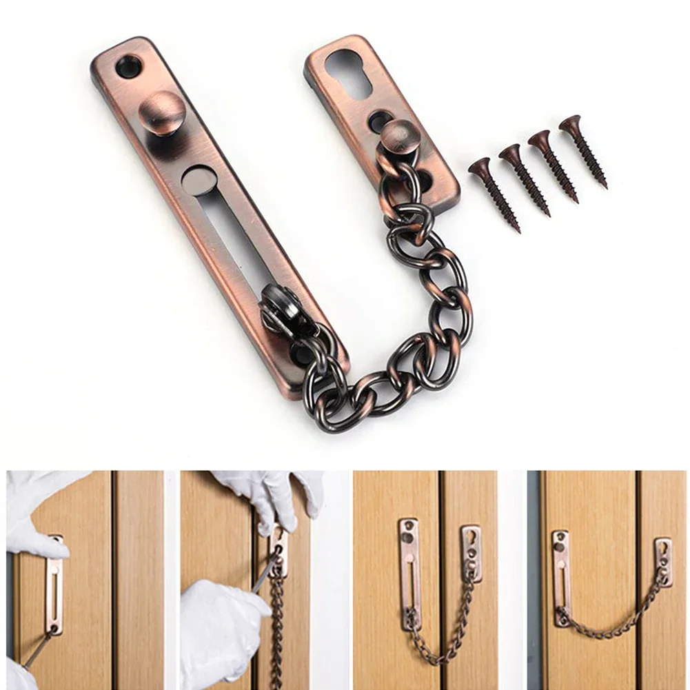 Home Security Ideas - Door Chain with Lock Door Lock