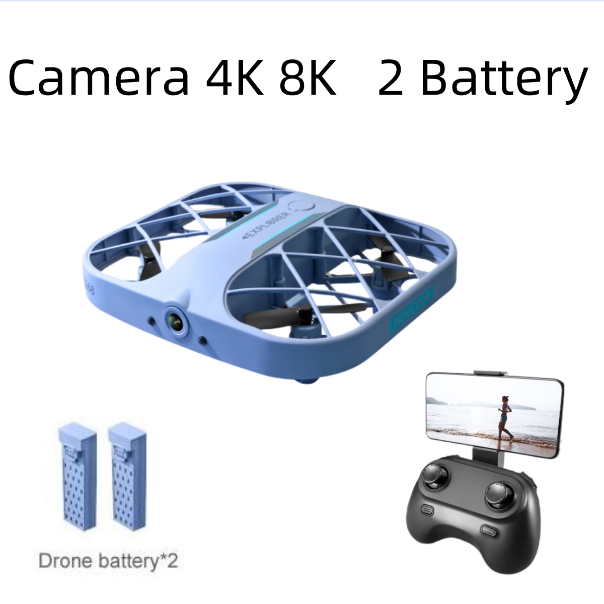 Home Security Cameras Outdoor - JJRC H107 FPV RC Drone with