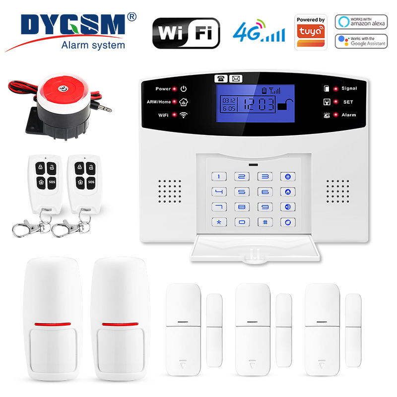 Home Security Ultimate - DYGSM Tuya Smart 4G+Wifi Home Security