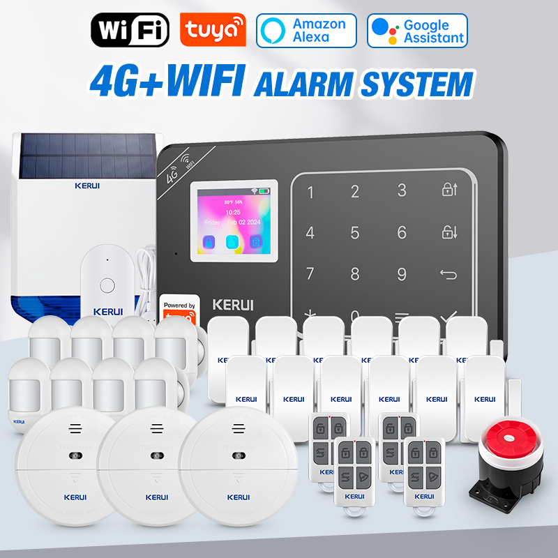 Home Security Ultimate - KERUI GSM 4G WiFi Alarm Security