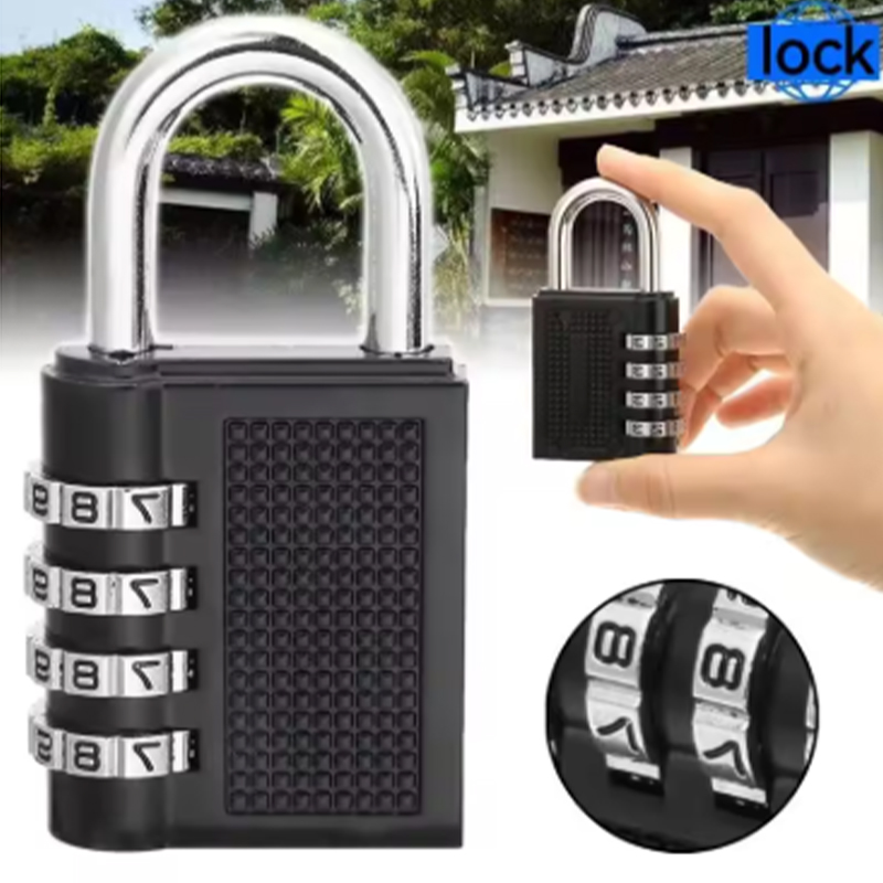 Metal 4-Digit Code Lock Outdoo - Home Security Essential ulasan dan harga