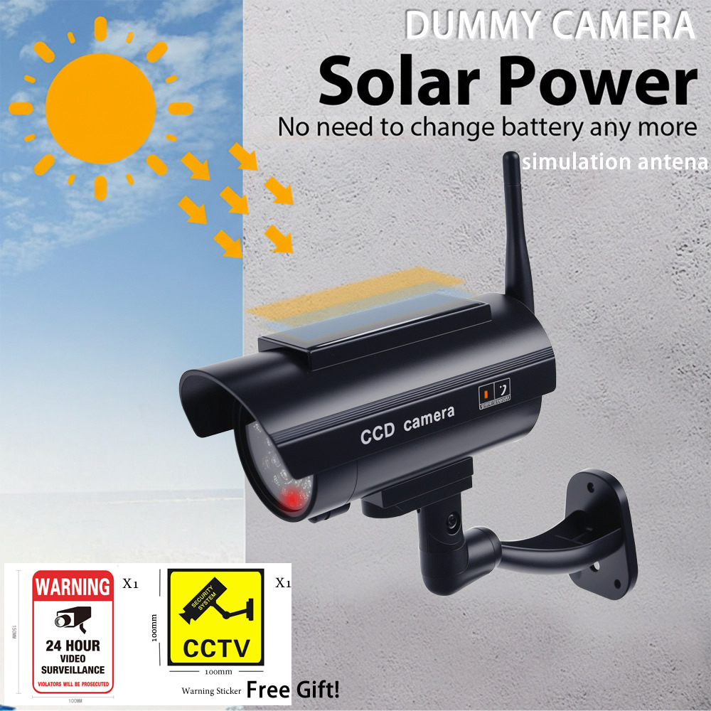 Mini Solar Powered Waterproof  - Home Yard Security Cameras ulasan dan harga