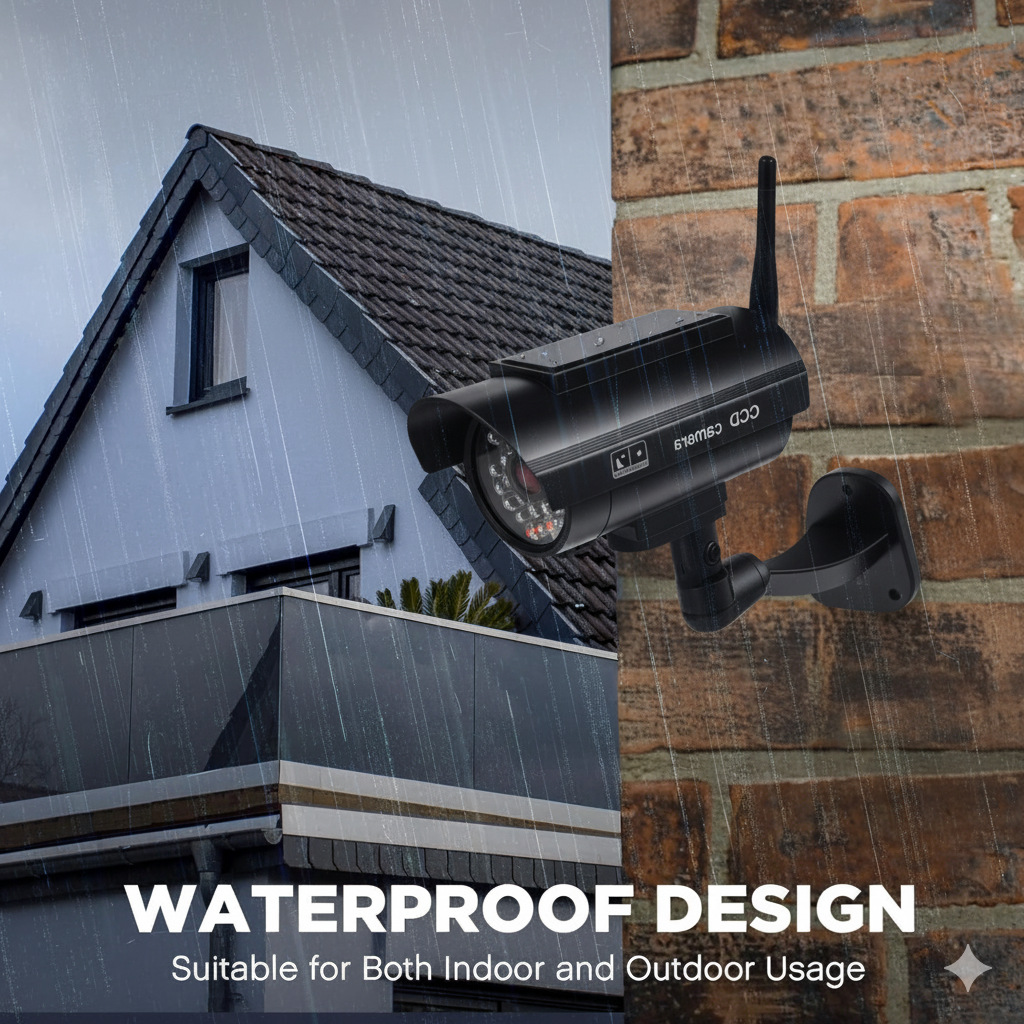 Mini Solar Powered Waterproof  - Home Yard Security Cameras ulasan dan harga