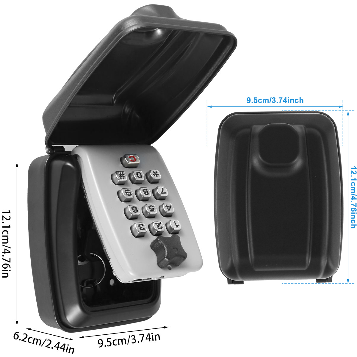 Key Lock Box Wall-Mount Secret - Home Security Essential ulasan dan harga