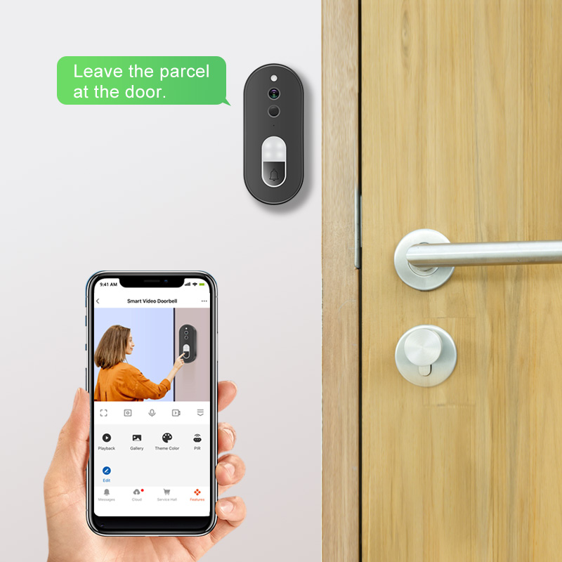 Tuya 1080P HD Wireless WiFi Vi - Home Security Bell ulasan dan harga