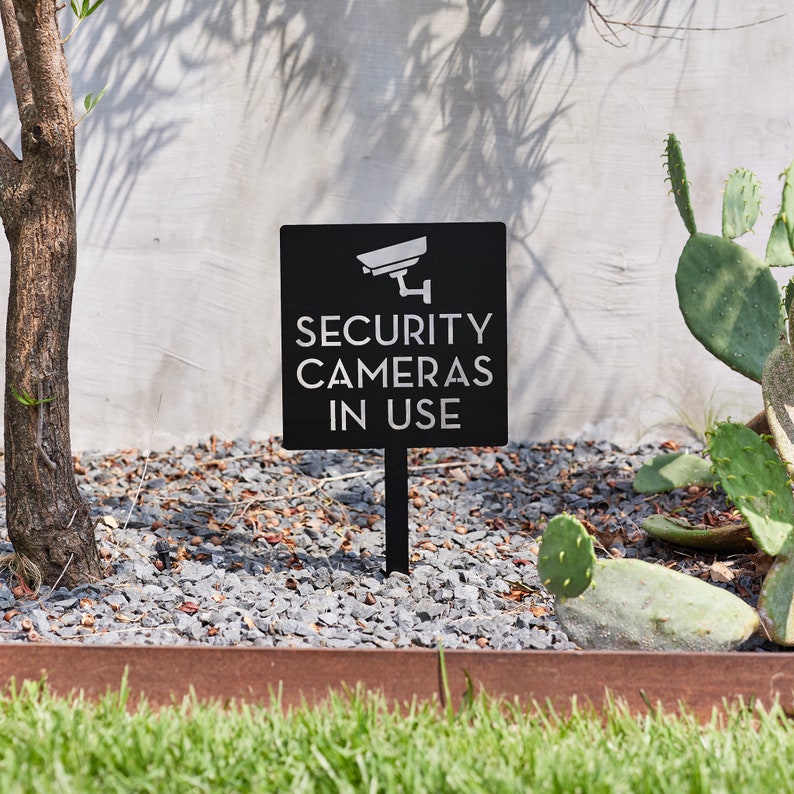 Security Camera Yard Sign - Mo - Home Yard Security Cameras ulasan dan harga