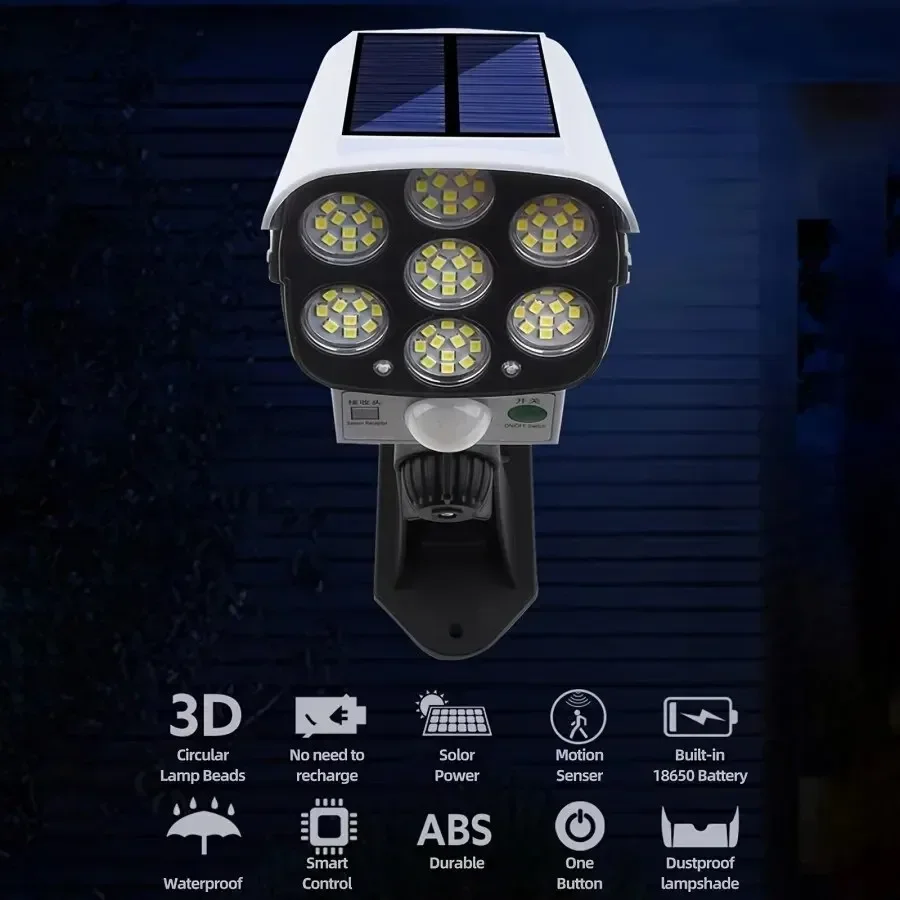 Outdoor Motion Sensor Solar Li - Solar Security Light ulasan dan harga