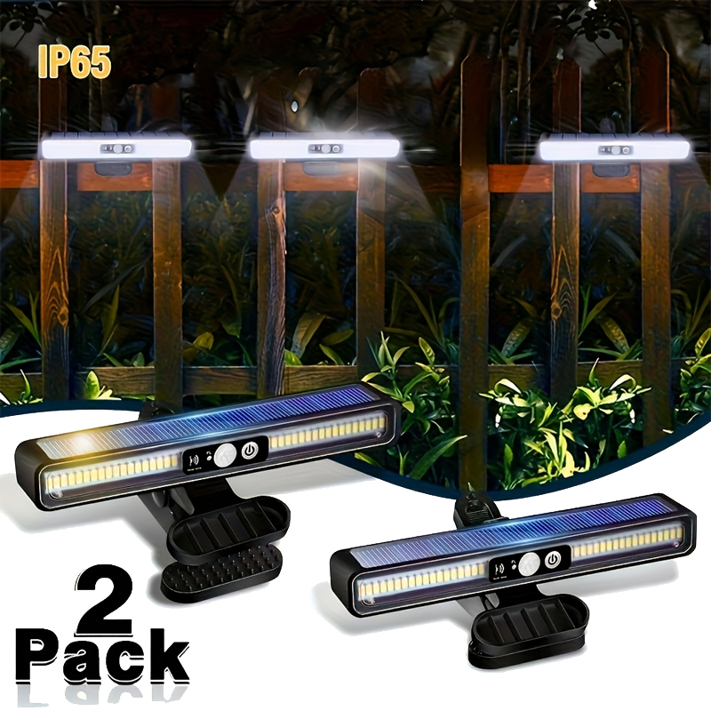 Clip On Solar Motion Lights Ou - Solar Security Light ulasan dan harga