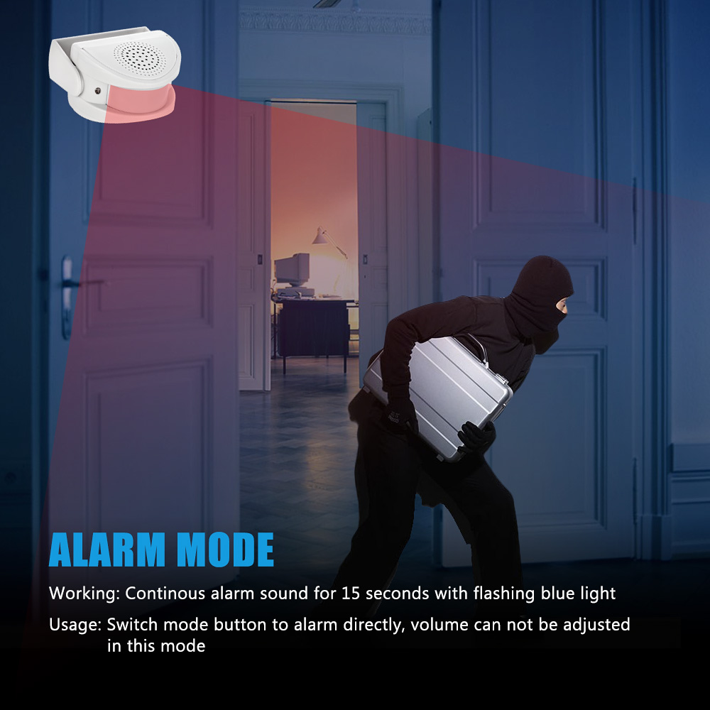 Welcome Chime Bell for Shop 32 - Home Security Bell ulasan dan harga