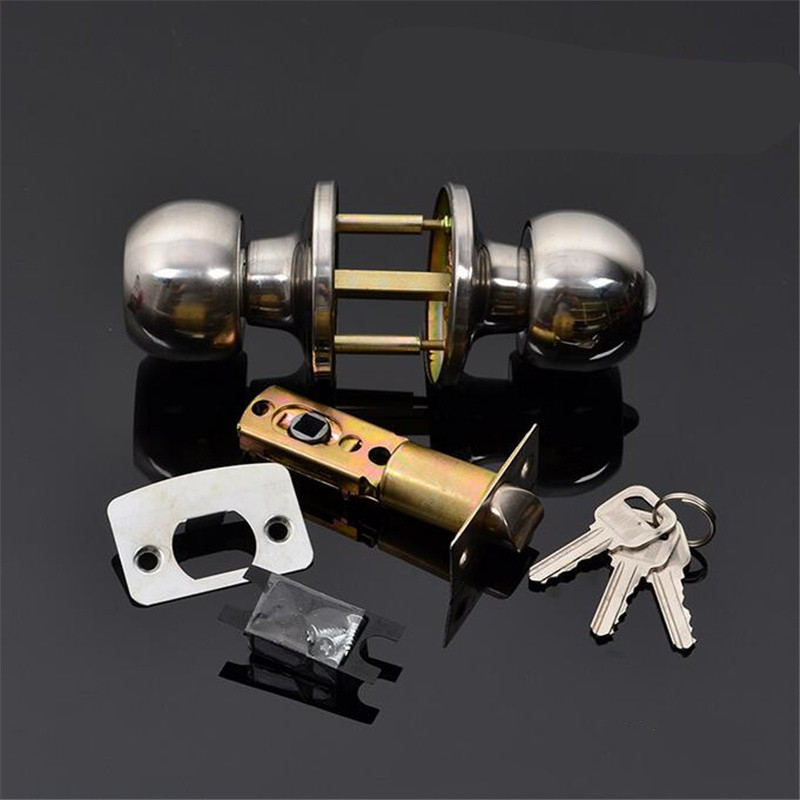 Round Ball Privacy Door Knob B - Home Security Ideas ulasan dan harga