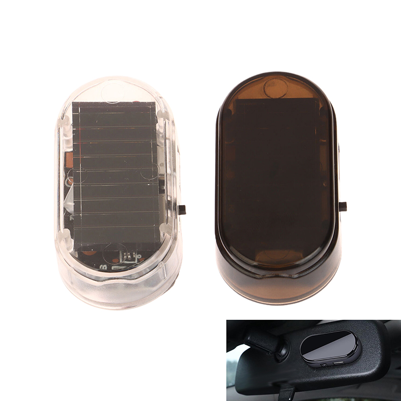 1 Piece LED Flashing Lights Ca - Solar Security Light ulasan dan harga
