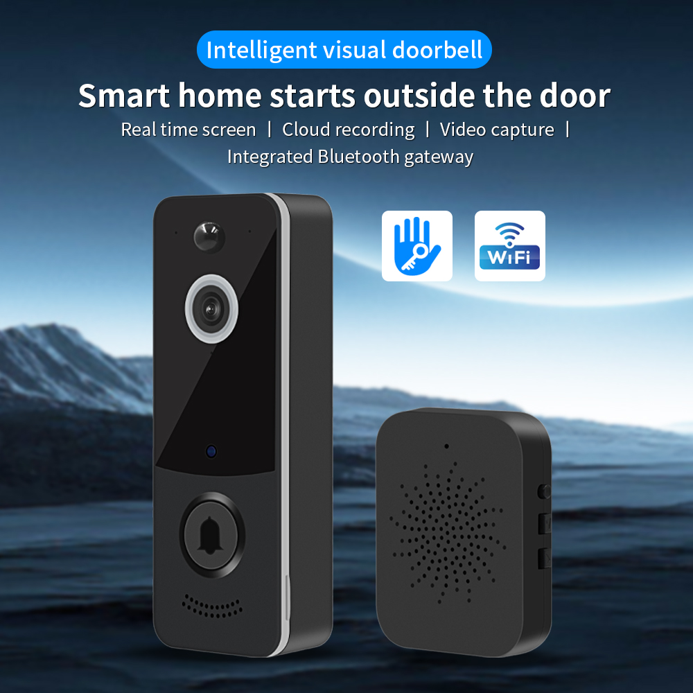 1080P WIFI Video Doorbell TTLO - Home Security Bell ulasan dan harga