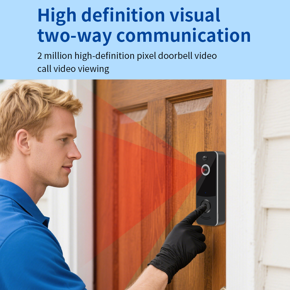 1080P WIFI Video Doorbell TTLO - Home Security Bell ulasan dan harga