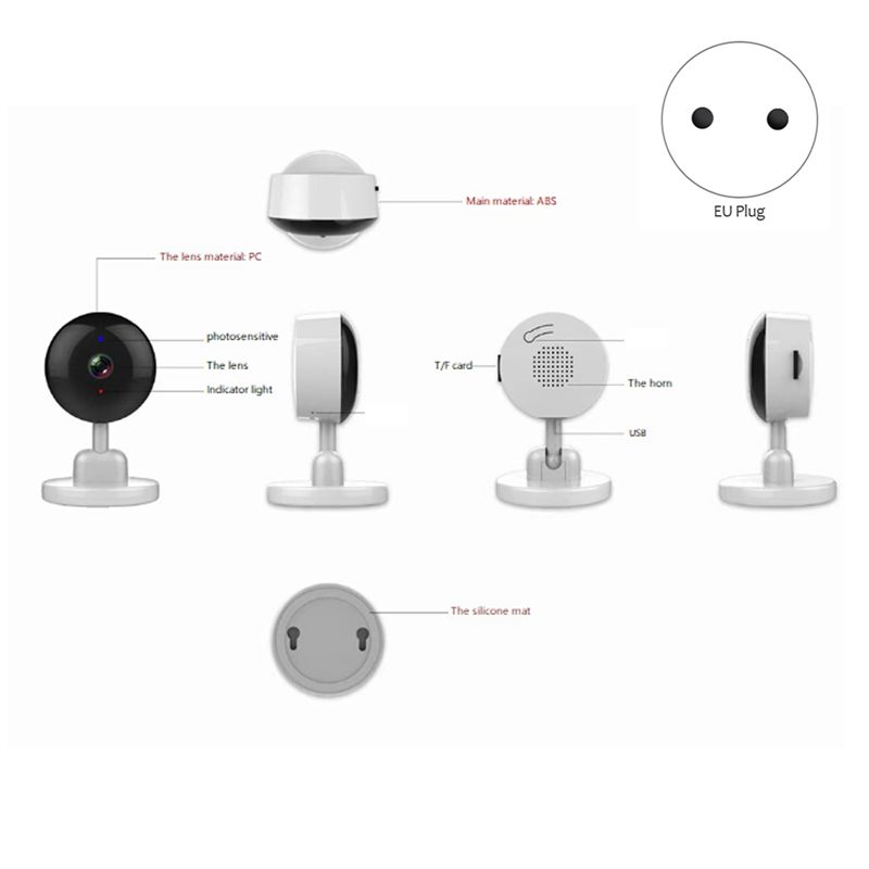 Essential Indoor Wifi Tuya Cam - Home Security Essential ulasan dan harga