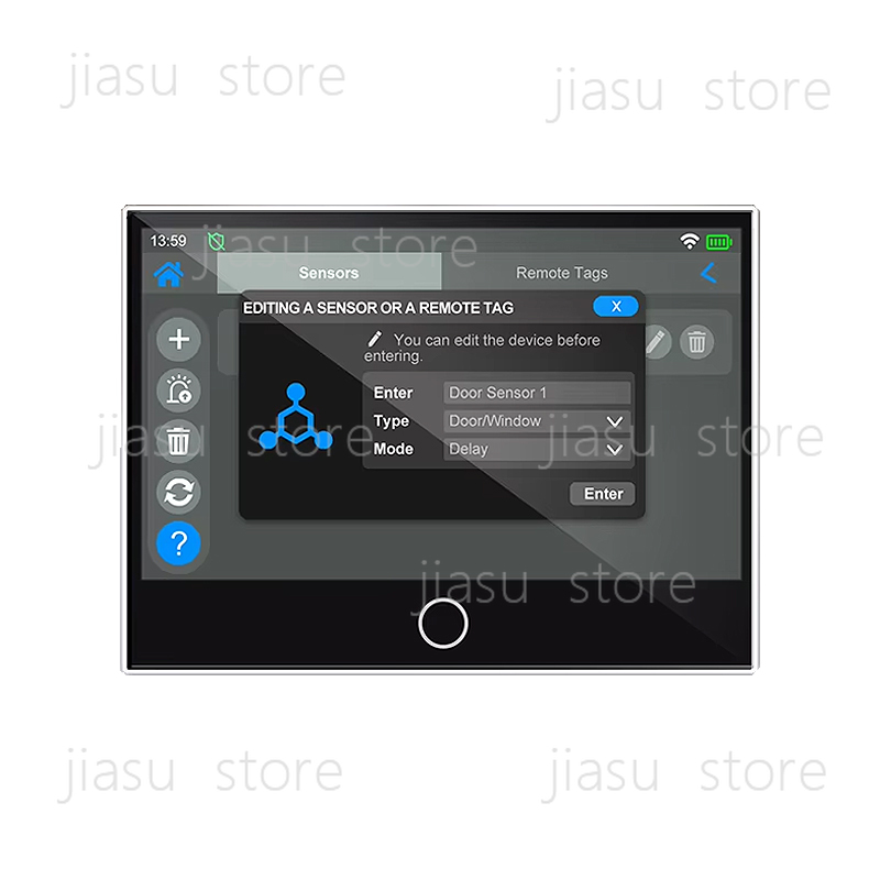 7 Inch Wired Smart Security Al - Home Security Using Gsm ulasan dan harga