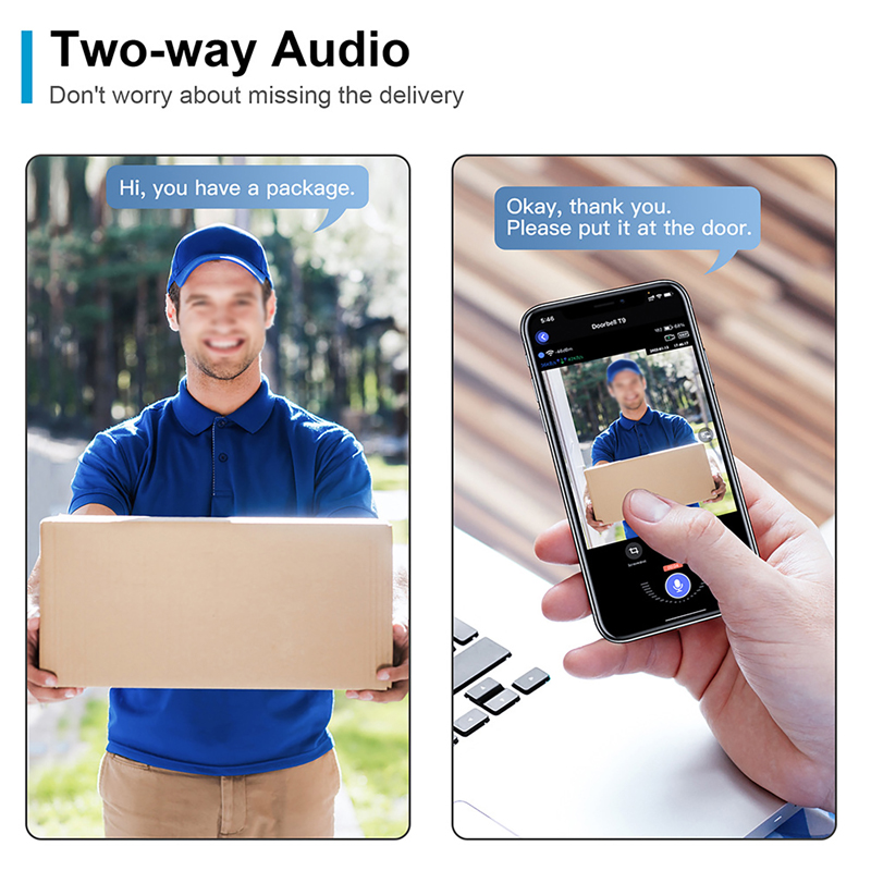 WiFi Smart Video Doorbell Came - Home Security Bell ulasan dan harga