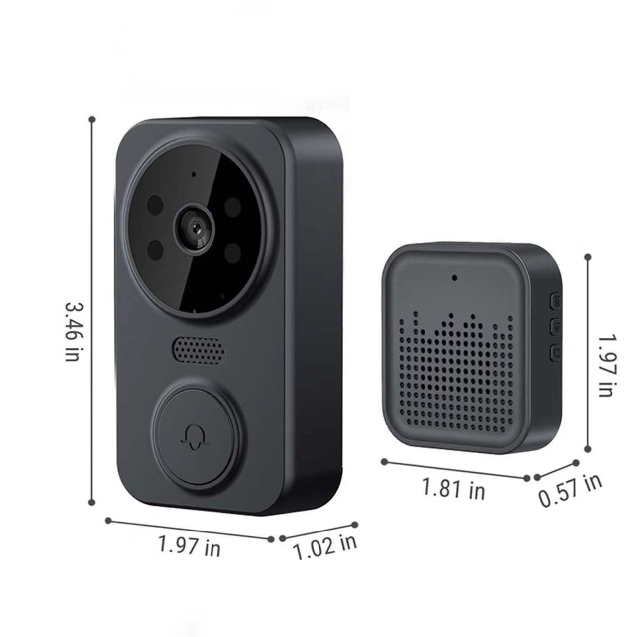 Tuya WIFI Doorbell Smart Home  - Home Security Wireless Camera ulasan dan harga