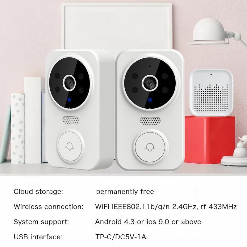 Tuya WIFI Doorbell Smart Home  - Home Security Wireless Camera ulasan dan harga