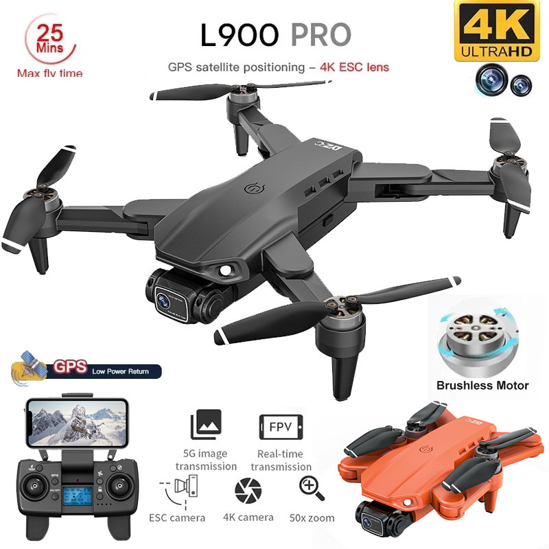 L900 Pro GPS Drone 4K Professi - Home Security Cameras Outdoor ulasan dan harga