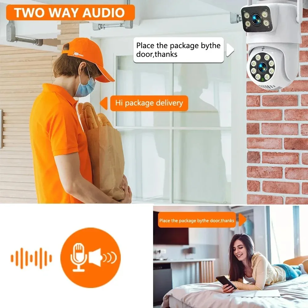 10 Channel CCTV Security 4K Du - Home Security Wireless Camera ulasan dan harga