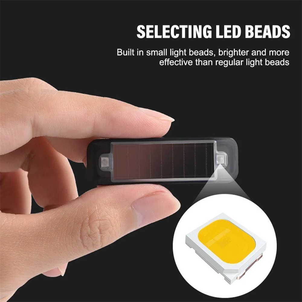 Mini LED Solar Power Car Warni - Solar Security Light ulasan dan harga