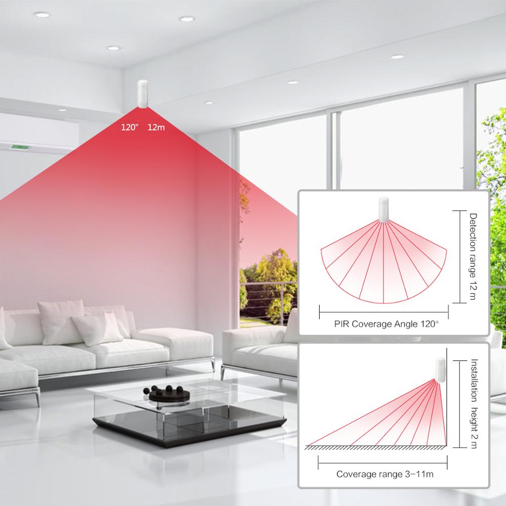 433MHZ PIR Sensor Home Alarm M - Home Security Battery ulasan dan harga