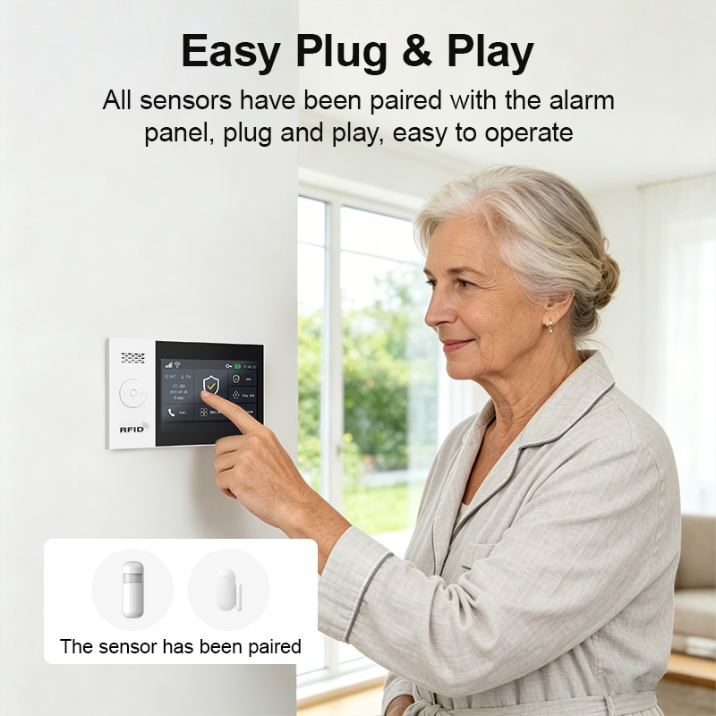 PGST 2G GSM WiFi Alarm System  - Home Security Diy ulasan dan harga