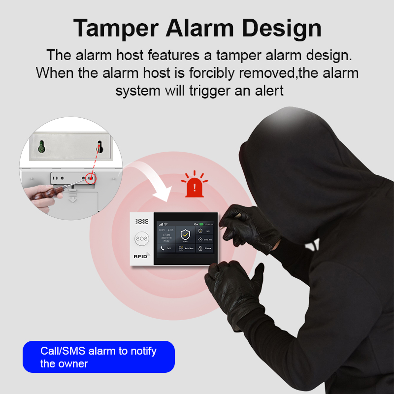 PGST 2G GSM WiFi Alarm System  - Home Security Diy ulasan dan harga