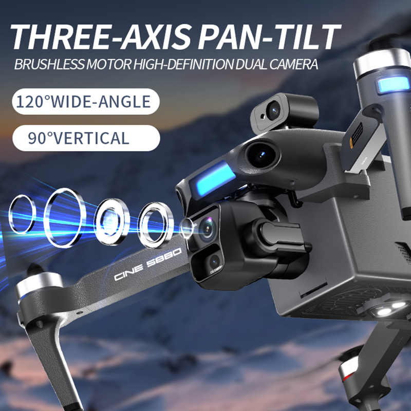 2026 New 8K Dual Camera Drone  - Home Security Cameras Outdoor ulasan dan harga