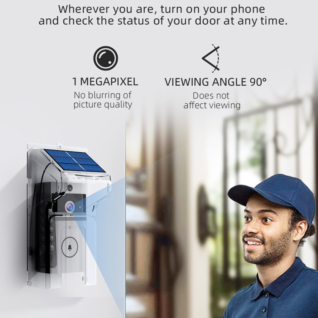 Wifivisual Doorbell Bell Camer - Home Security Bell ulasan dan harga