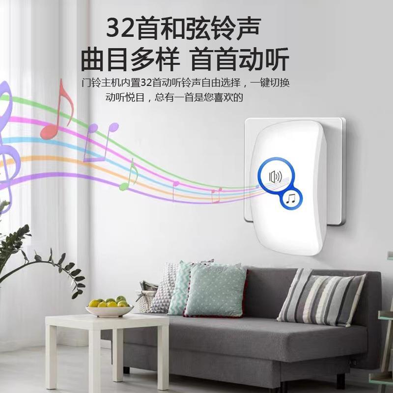 Wireless Alarm Guest Welcome C - Home Security Bell ulasan dan harga