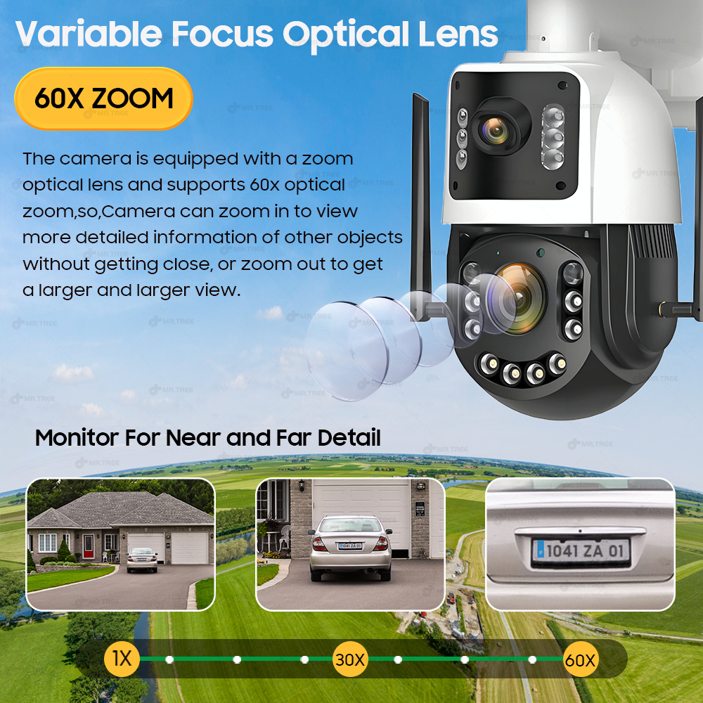 Metal AOV Solar Security Camer - Home Security Battery ulasan dan harga