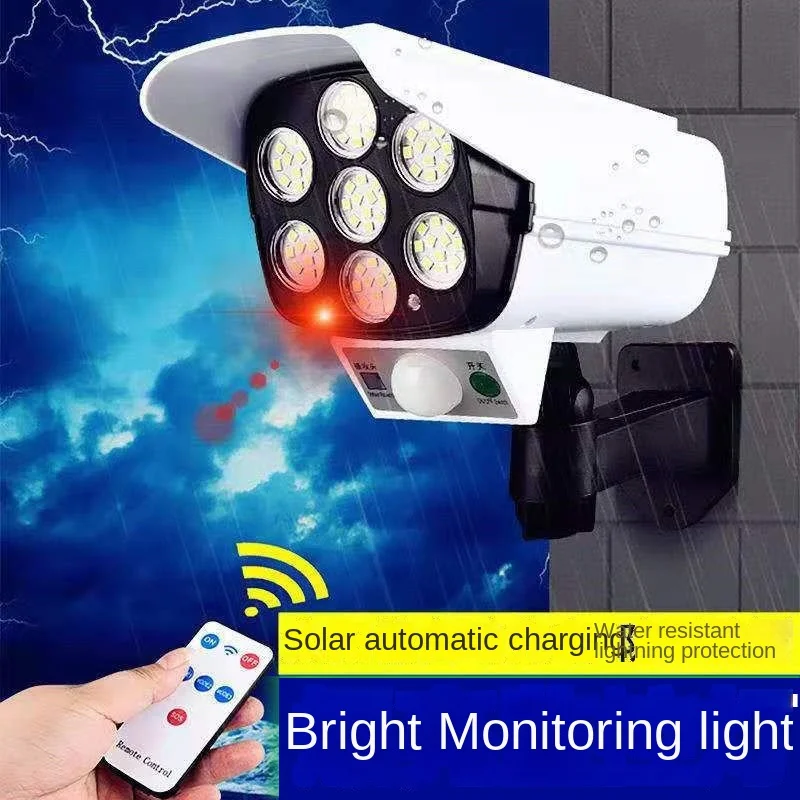 Outdoor Solar Light Motion Sen - Home Security Wireless Camera ulasan dan harga