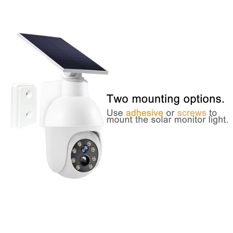 A29F-Solar Powered Analog Surv - Solar Security Light ulasan dan harga