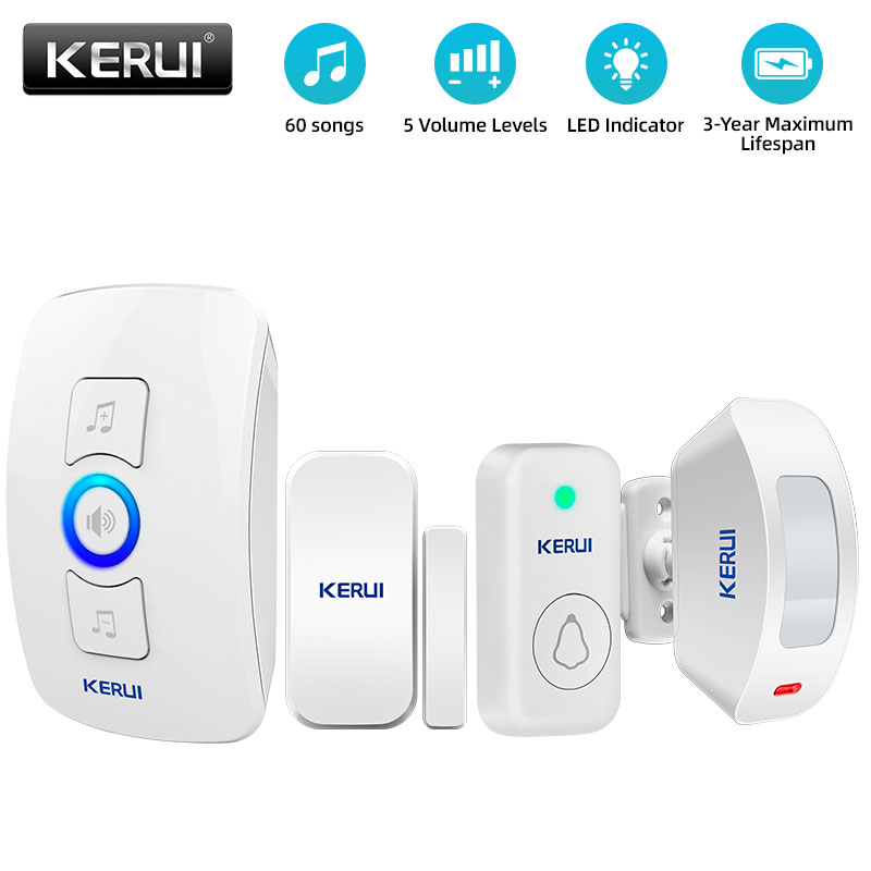 KERUI Wireless Doorbell Home S - Home Security Bell ulasan dan harga