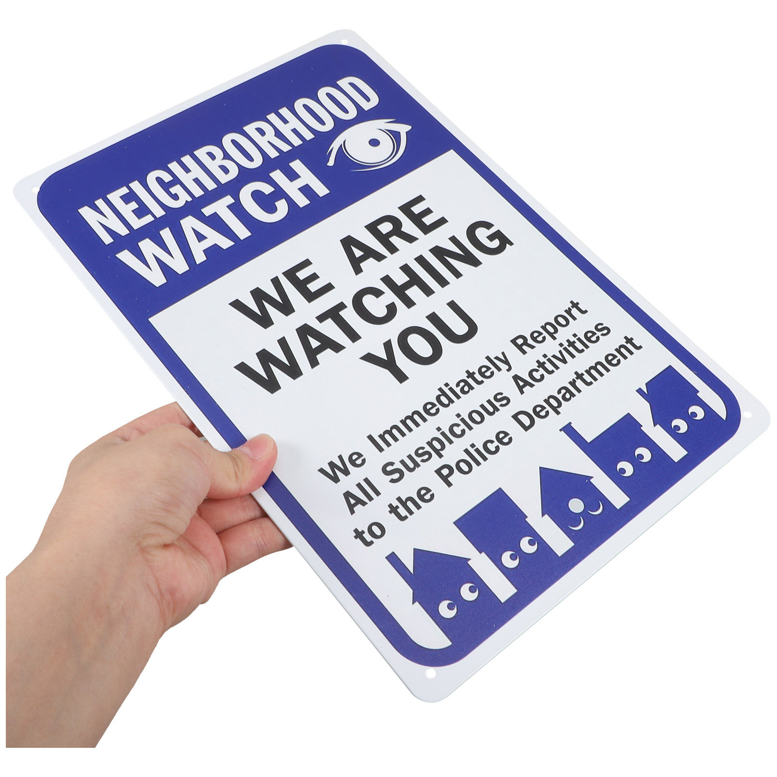 Sign We Are Watching You Retro - Home Security Outdoor ulasan dan harga