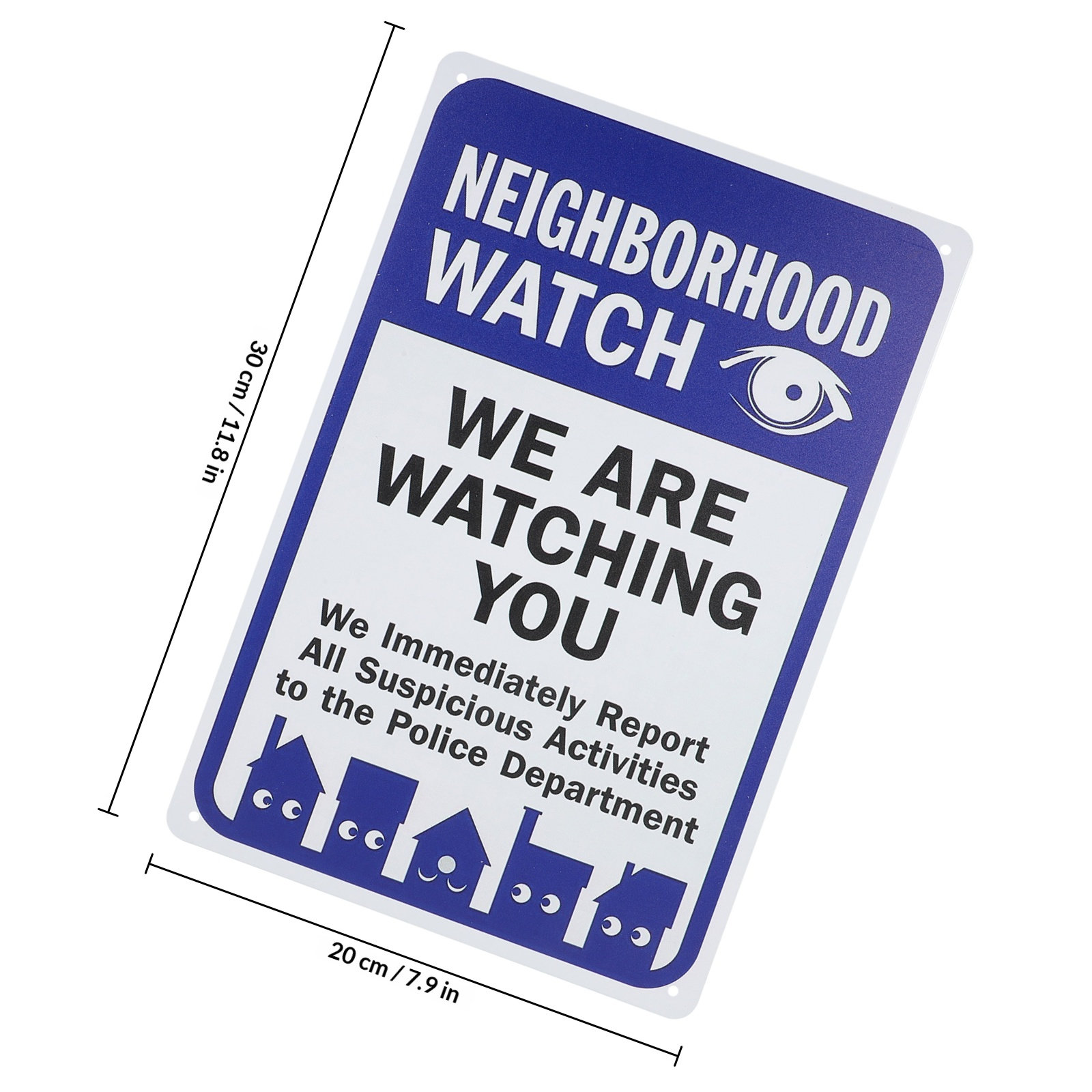 Sign We Are Watching You Retro - Home Security Outdoor ulasan dan harga