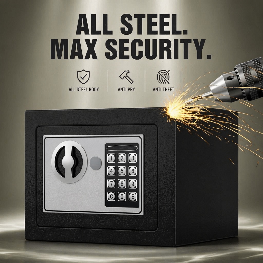 All Steel Electronic Digital K - Home Security Ideas ulasan dan harga