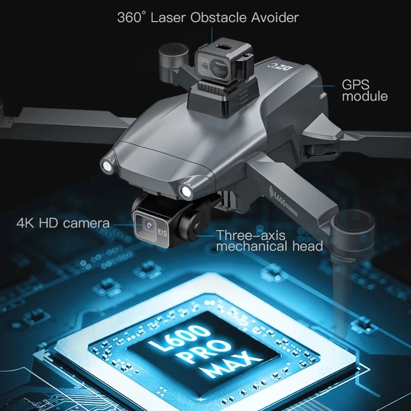 L600 PRO MAX GPS Drone Profess - Home Security Cameras Outdoor ulasan dan harga