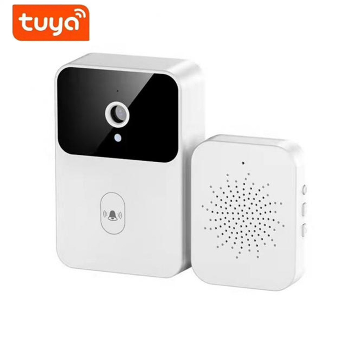 Wireless Doorbell WiFi Tuya Ou - Home Security Wireless Camera ulasan dan harga