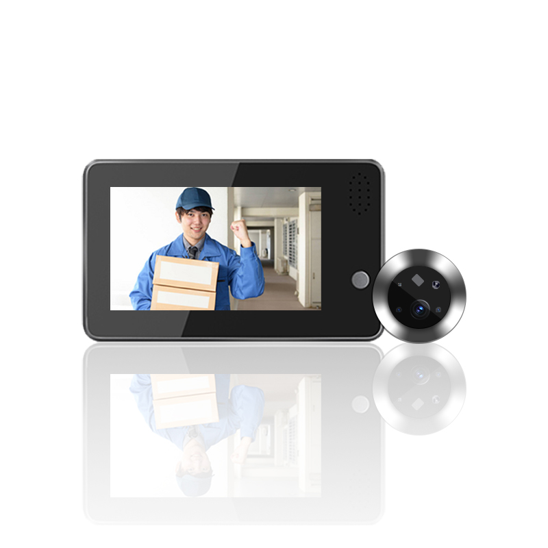 4.3inch Tuya Smartlife WiFi Do - Home Security Wireless Camera ulasan dan harga