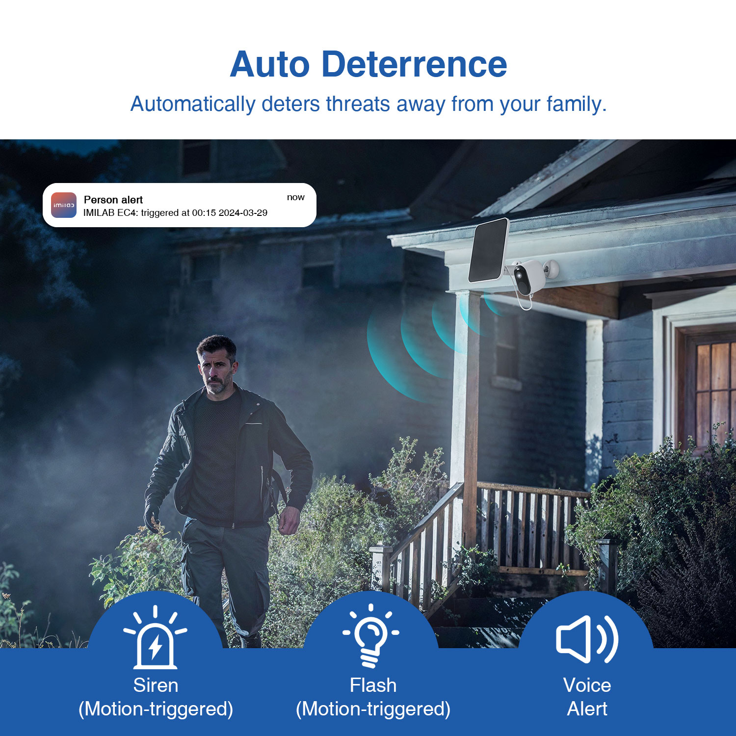 Imilab EC4 outdoor camera 2.5K - Home Yard Security Cameras ulasan dan harga