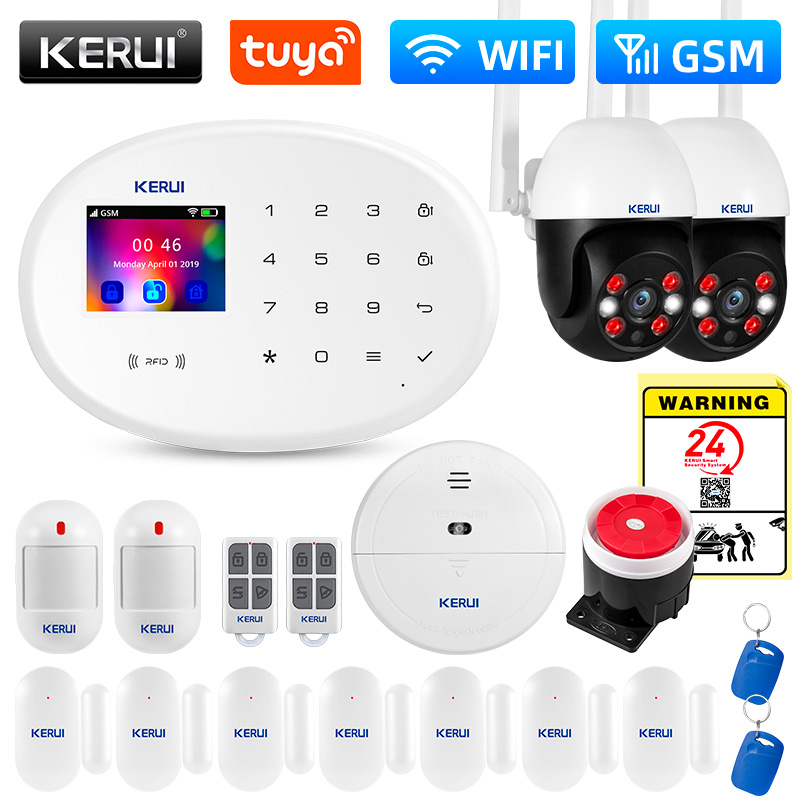 KERUI W202 WIFI GSM Alarm Syst - Home Security Diy ulasan dan harga