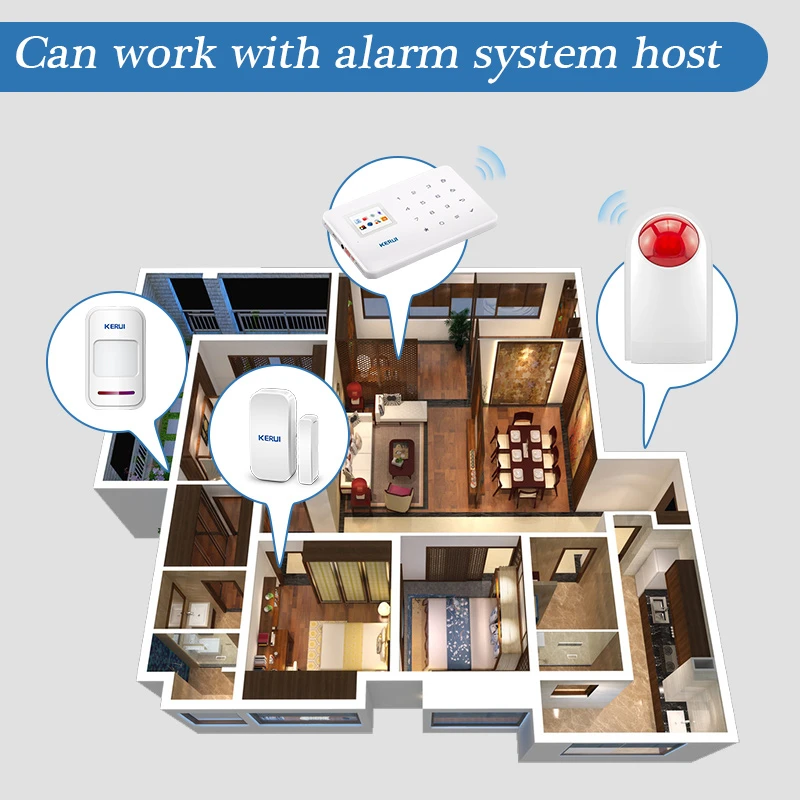 Flash Alarm Wireless Outdoor S - Home Security Battery ulasan dan harga