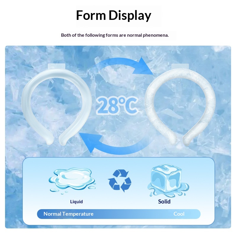 2026 New Summer Ice Neck Ring  - Home Security Outdoor ulasan dan harga
