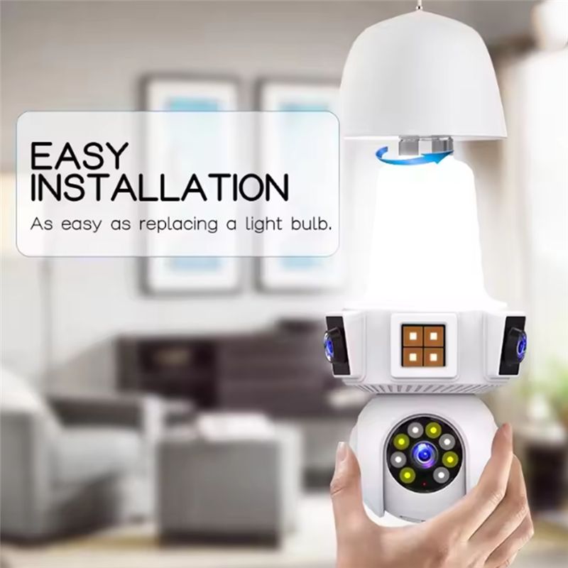 【A08I】Dual Lens Mart Home Wire - Home Security Wireless Camera ulasan dan harga